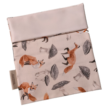 Load image into Gallery viewer, Reusable Snack/Sandwich Bags - Foldover Top