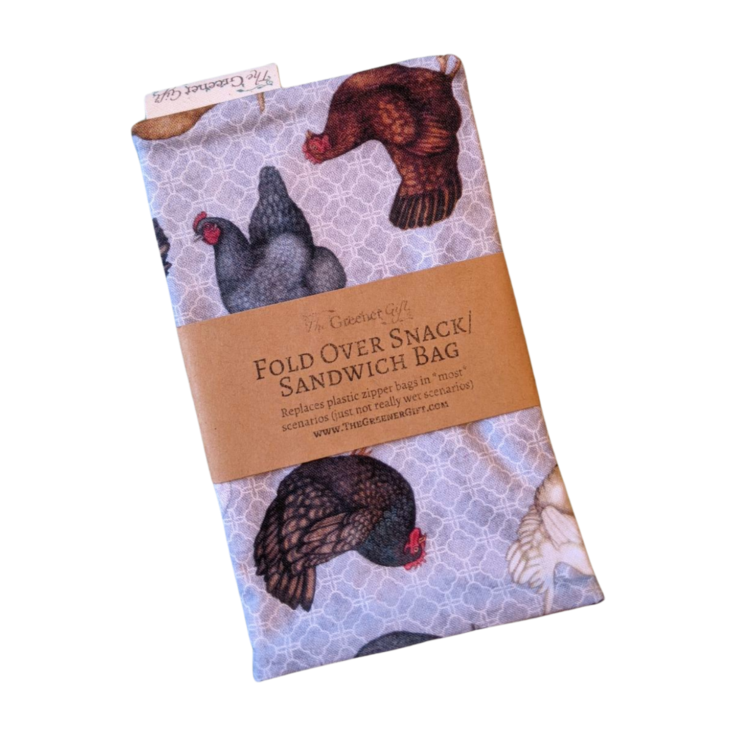 Retired Large Foldover Sandwich Bags